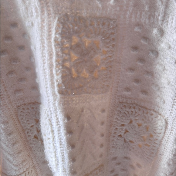 Cream Patchwork Sweater - Picture 3 of 4